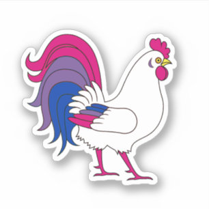Biseksuele Haan Sticker