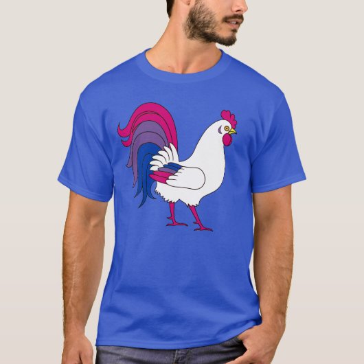 Biseksuele Haan T-shirt (Voorkant)