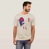Biseksuele Haan T-shirt (Voorkant volledig)