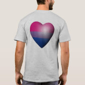 BISEKSUELE KROONHART T-SHIRT (Achterkant)