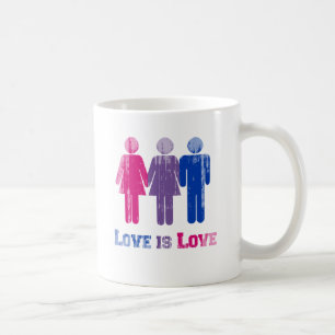 Biseksuele liefde is liefde in nood koffiemok