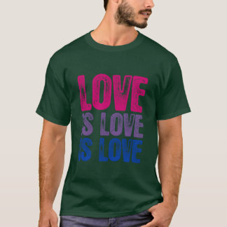 Biseksuele Liefde is Liefde is Liefde familie T-shirt