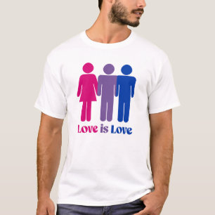 Biseksuele Liefde is Liefde Man T-shirt