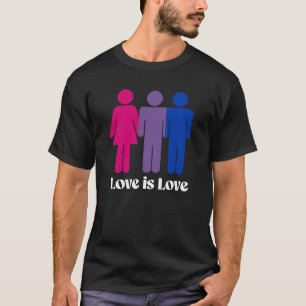 Biseksuele Liefde is Liefde Man T-shirt