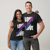 Biseksuele Liefde is Liefde T-shirt (Unisex)