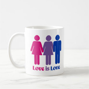 Biseksuele Liefde is Liefde Vrouwelijk Koffiemok
