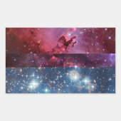 Biseksuele nevel vlag stickers (Voorkant)