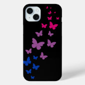Biseksuele Pride Butterfly Trail Case-Mate iPhone Case (Achterkant)
