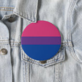 Biseksuele Pride Flag Stripe Ronde Button 4,0 Cm (In situ)