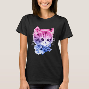 Biseksuele Pride Kitty T-shirt