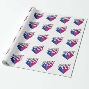 Biseksuele Pride Uitbarsting Cadeaupapier