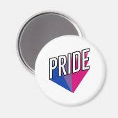 Biseksuele Pride Uitbarsting Magneet (Voorkant / Achterkant)