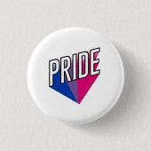 Biseksuele Pride Uitbarsting Ronde Button 3,2 Cm (Voorkant)
