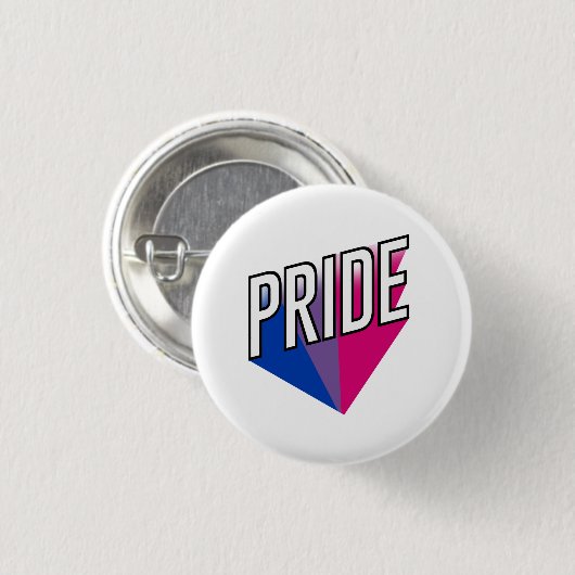 Biseksuele Pride Uitbarsting Ronde Button 3,2 Cm (Voorkant /achterkant)