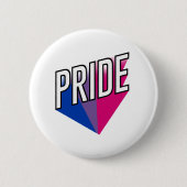 Biseksuele Pride Uitbarsting Ronde Button 5,7 Cm (Voorkant)