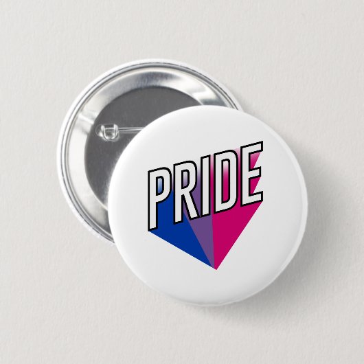Biseksuele Pride Uitbarsting Ronde Button 5,7 Cm (Voorkant /achterkant)