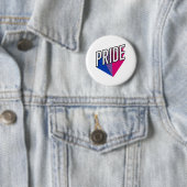 Biseksuele Pride Uitbarsting Ronde Button 5,7 Cm (In situ)