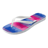 BISEKSUELE PRIDE VERDRIETIG DESIGN - PNG.NL TEENSLIPPERS (Schuin)