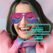 Biseksuele Pride Viering Aviator Zonnebril