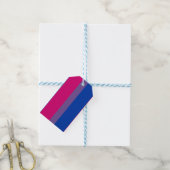 Biseksuele Pride-vlag Cadeaulabel (Met Touw)