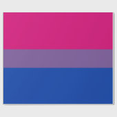Biseksuele Pride Vlag Cadeaupapier (Vlak)