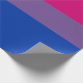 Biseksuele Pride Vlag Cadeaupapier (Hoek)