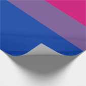 Biseksuele Pride-vlag Cadeaupapier (Hoek)