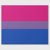 Biseksuele Pride-vlag Cadeaupapier (Vlak)