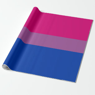 Biseksuele Pride-vlag Cadeaupapier