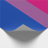 Biseksuele Pride-vlag Cadeaupapier (Hoek)
