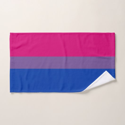 Biseksuele Pride Vlag Handdoek (Handdoek)