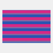 Biseksuele Pride Vlag Inpakpapier Vel (Voorkant 2)