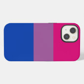 Biseksuele Pride-vlag iPhone Hoesje (Achterkant horizontaal)