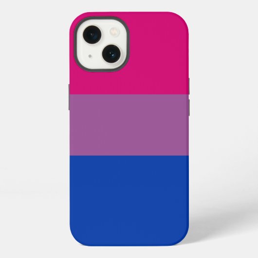 Biseksuele Pride-vlag iPhone Hoesje (Achterkant)