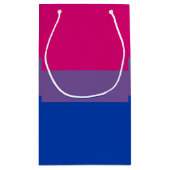 Biseksuele Pride Vlag Klein Cadeauzakje (Achterkant)