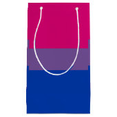 Biseksuele Pride Vlag Klein Cadeauzakje (Voorkant)