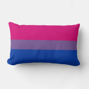 Biseksuele Pride Vlag Kussen