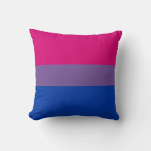 Biseksuele Pride Vlag Kussen