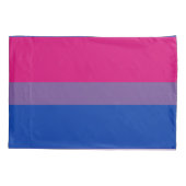 Biseksuele Pride Vlag Kussensloop (Achterkant-Links)