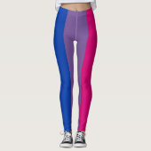 Biseksuele Pride-vlag Leggings (Voorkant)