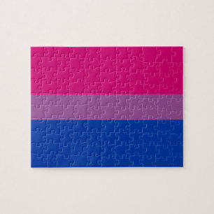 Biseksuele Pride-vlag Legpuzzel