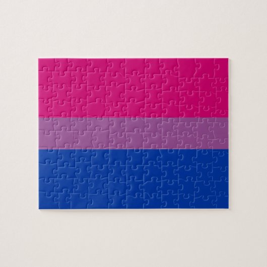 Biseksuele Pride-vlag Legpuzzel (Horizontaal)