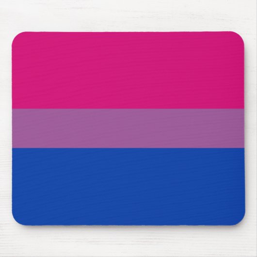Biseksuele Pride-vlag Muismat (Voorkant)