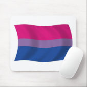 Biseksuele Pride Vlag Muismat (Met muis)