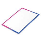 Biseksuele Pride Vlag Notitieblok (Schuin)
