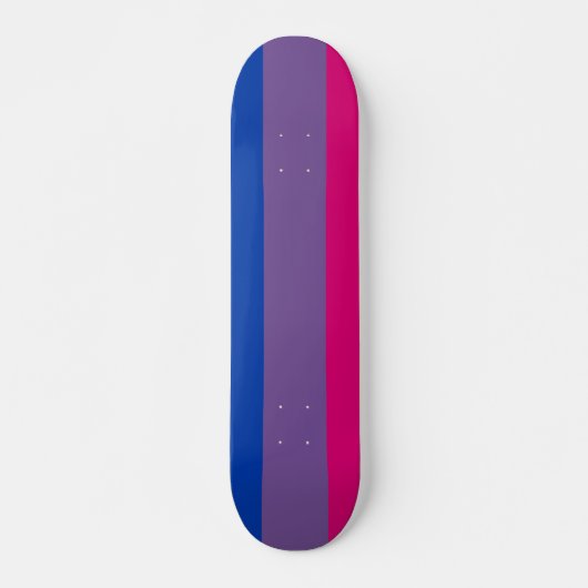 Biseksuele Pride-vlag Persoonlijk Skateboard (Voorkant)
