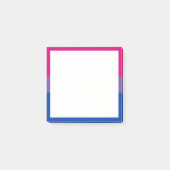 Biseksuele Pride Vlag Post-it® Notes (Voorkant)