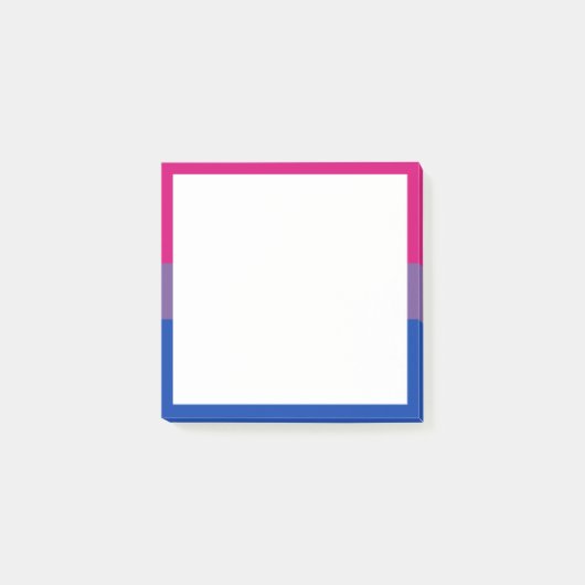 Biseksuele Pride Vlag Post-it® Notes (Voorkant)