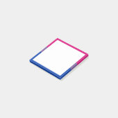 Biseksuele Pride Vlag Post-it® Notes (Schuin)