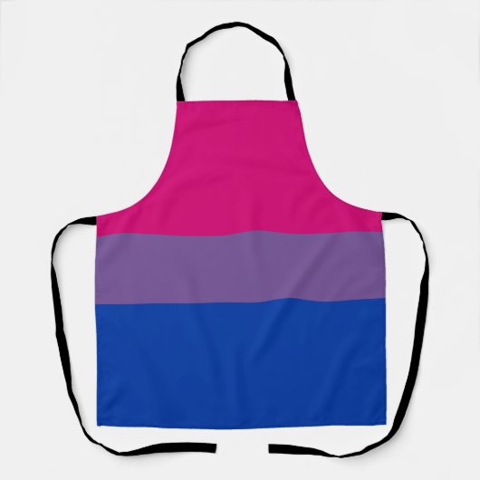 Biseksuele Pride-vlag Schort (Voorkant)